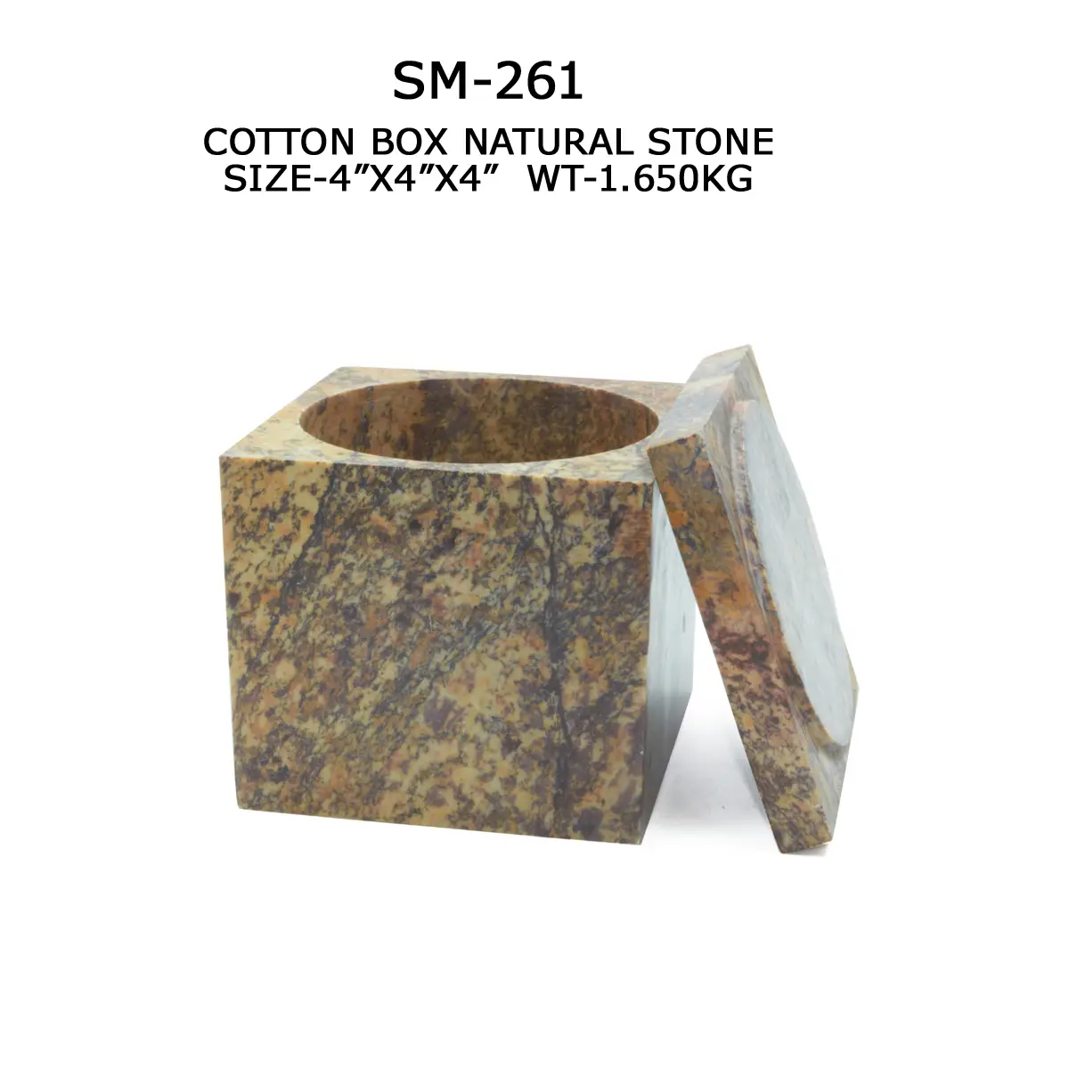 COTTON BOX NATURAL STONE